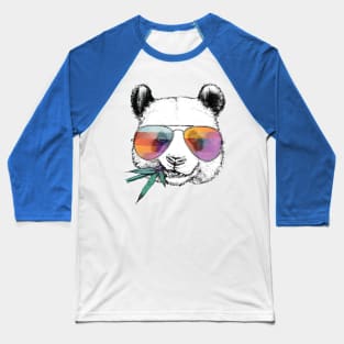 panda wearing glasses 3 Baseball T-Shirt